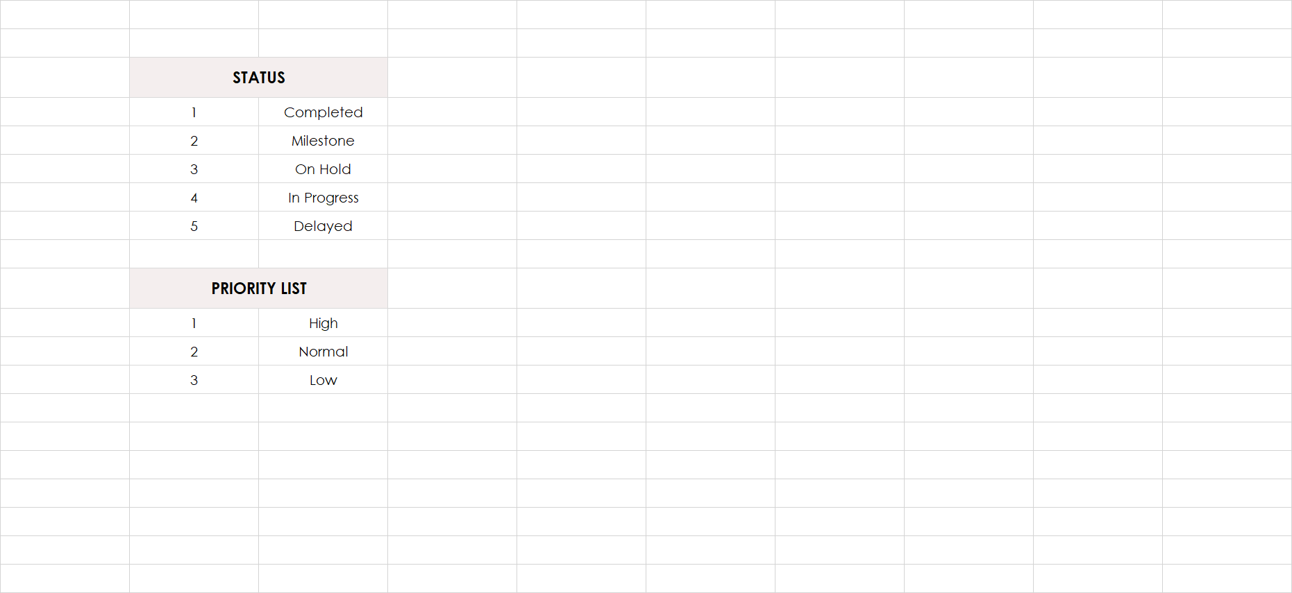 gantt chart with milestones template excel template screenshot — PlanoraNest Excel template